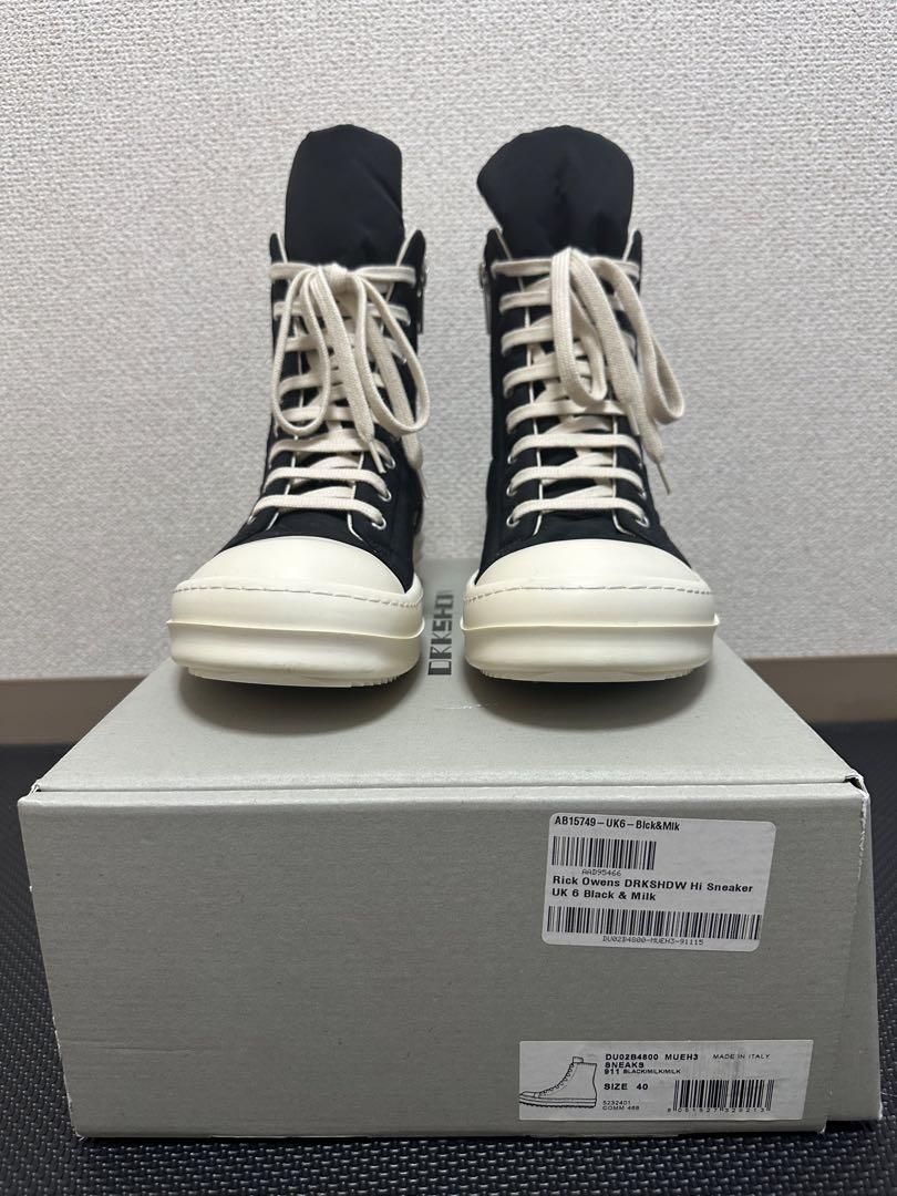 RICK OWENS DRKSHDW スニーカー 40 RAMONES