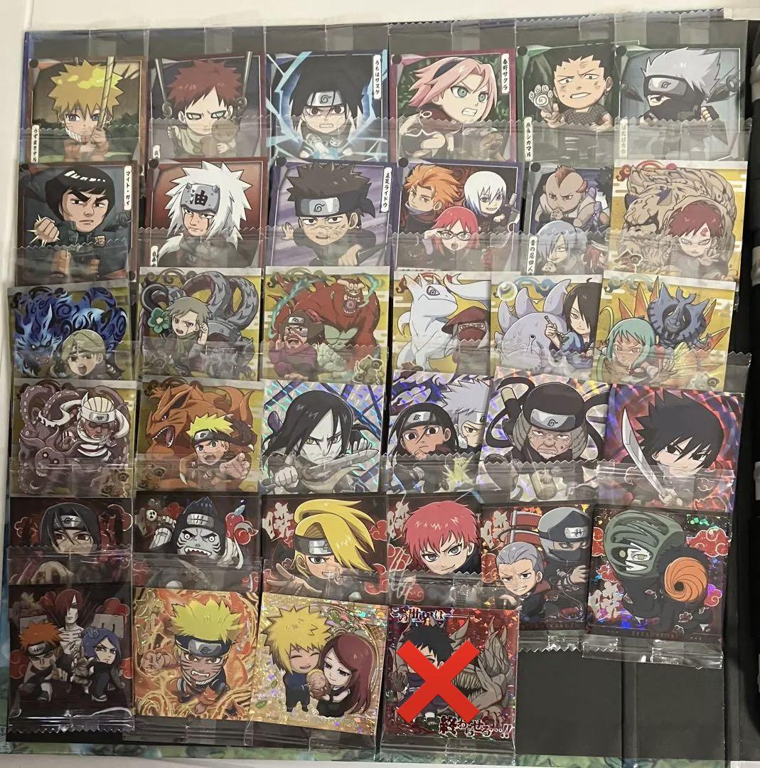 NARUTO 忍界シールウエハース vol.4 全34種　セミコン　未開封
