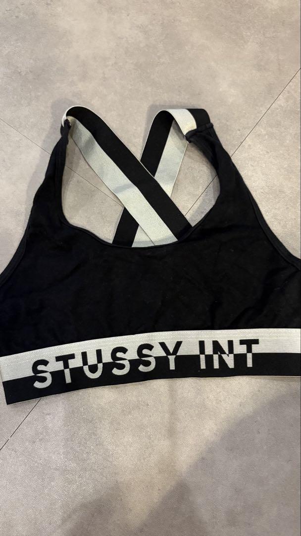 割引価格 ブラトップ クロスストラップ STUSSY 黒 メルカリ - 下着・アンダーウェア