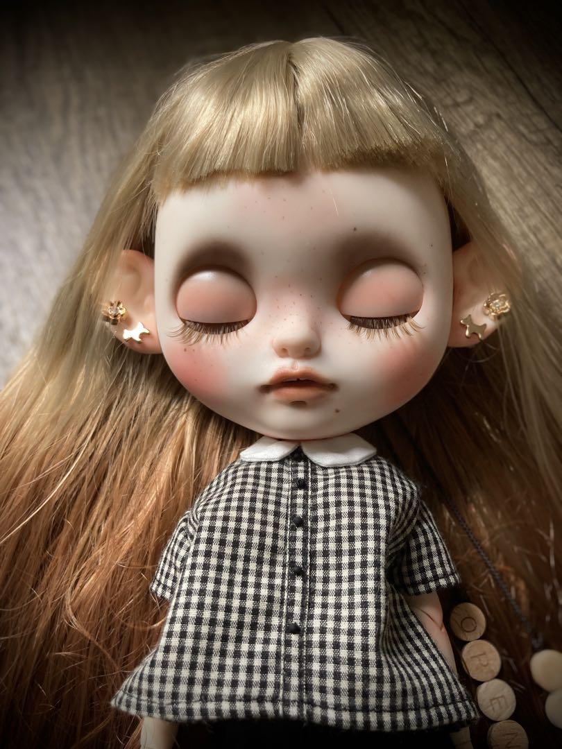 【necoma doll】ブラウングラデヘアの白肌ちゃん◆OFフルセット! 画像18