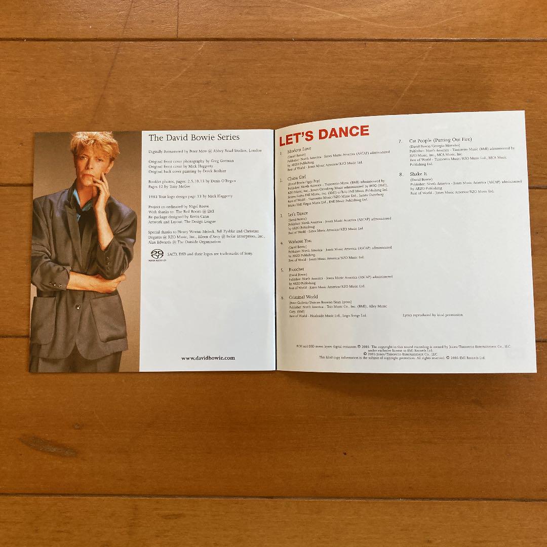 大特価新品 デヴィッド ボウイ レッツ ダンス SACD 輸入盤 2pPWN-m56032207592 大人気好評