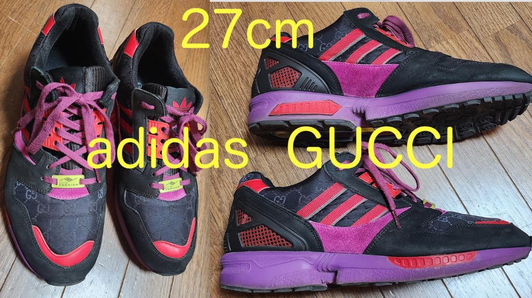 GUCCI adidas ZX8000 GGモノグラム スニーカー27cm - メルカリ