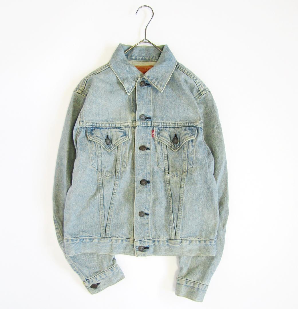 IP65防水 リーバイス71557-0214▽デニムジャケット▽90s 日本製ビッグE