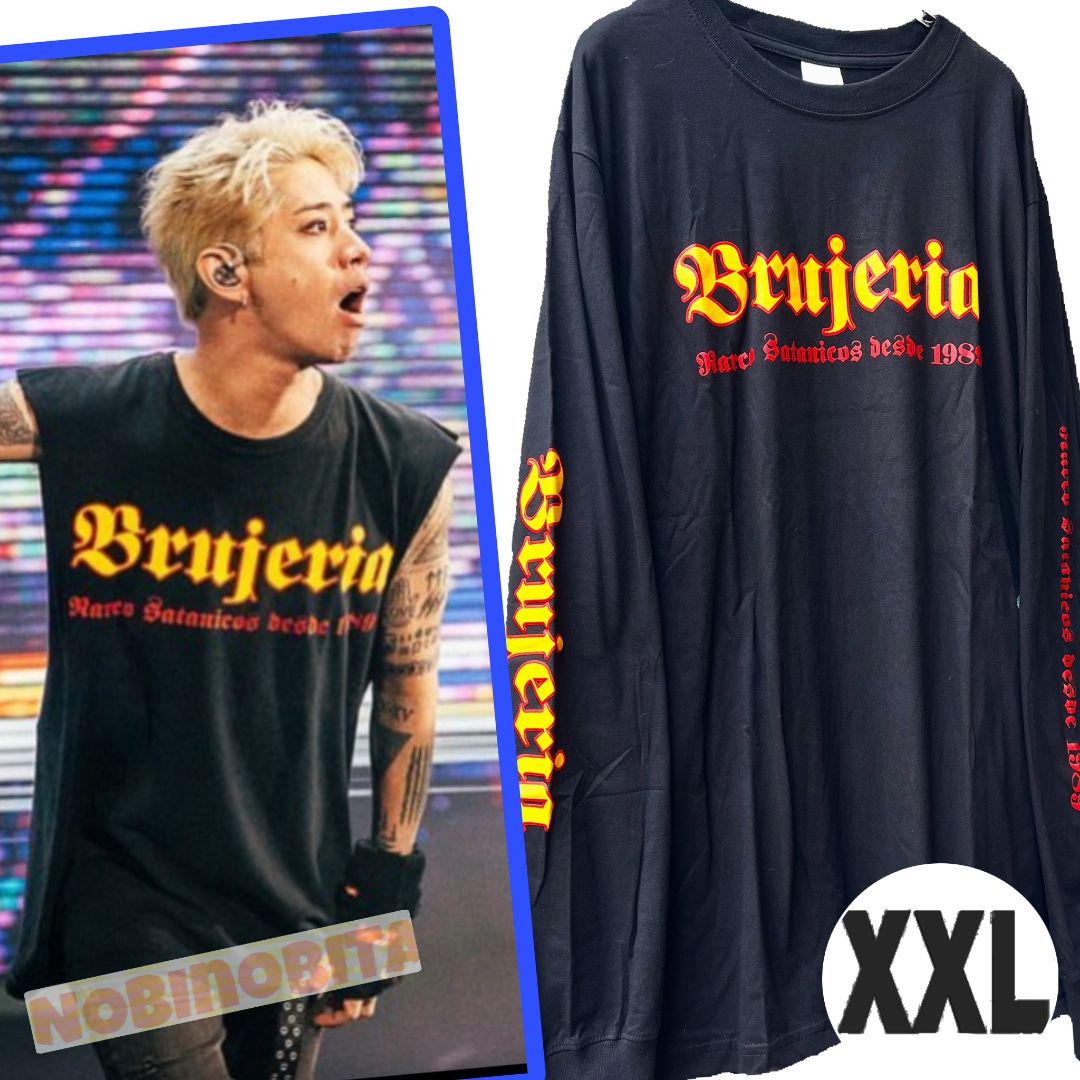 XXL長袖Brujeria89（ブルへリア）2022年製復刻T/ワンオク