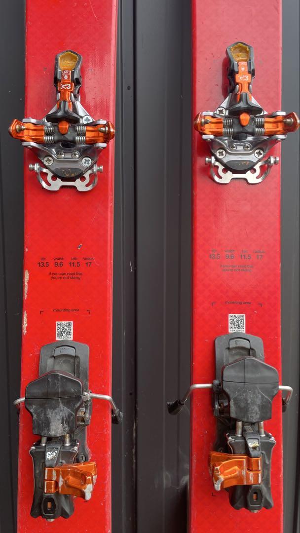 blackcrows camox freebird183.3 g3 クランポン付