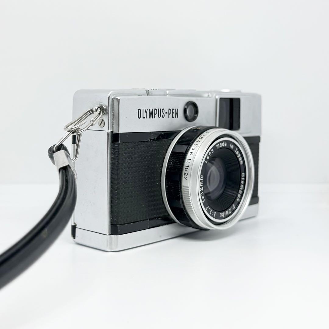 『動作確認済み』 OLYMPUS PEN S コンパクトフィルムカメラ 中古】OLYMPUS オリンパス PEN S ブラック コンパクトフィルム