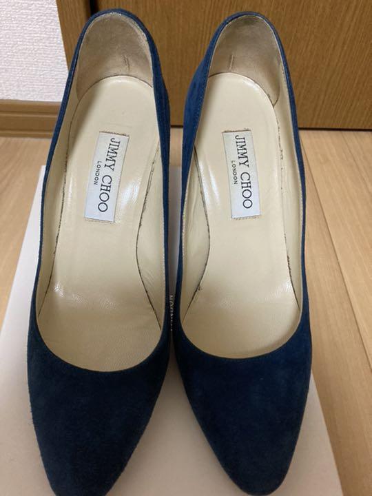 【送料無料（一部地域を除く）】 ジミーチュウ CHOO JIMMY スエード 37 パンプス 靴