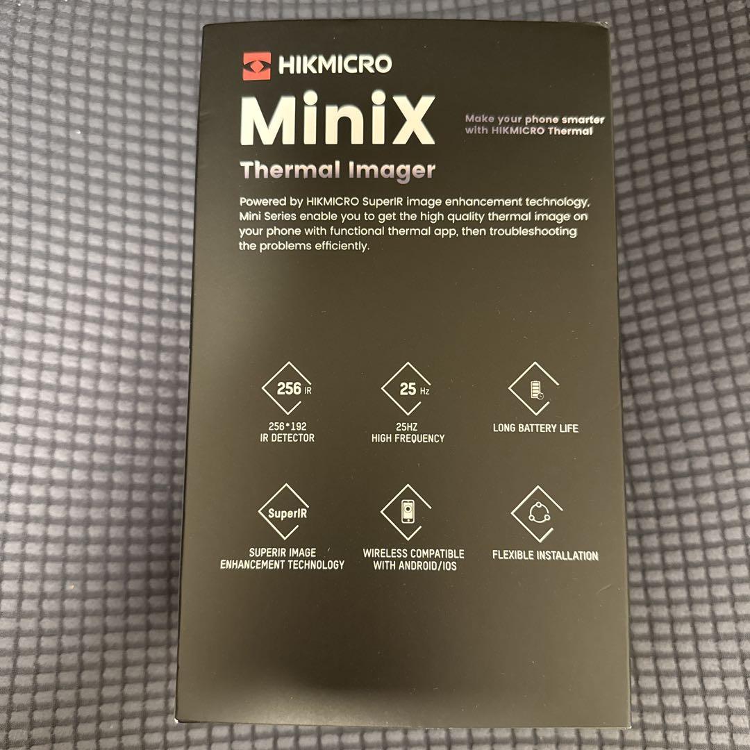 HIKMICRO MiniX サーモグラフィー スマホ用iOS/Android