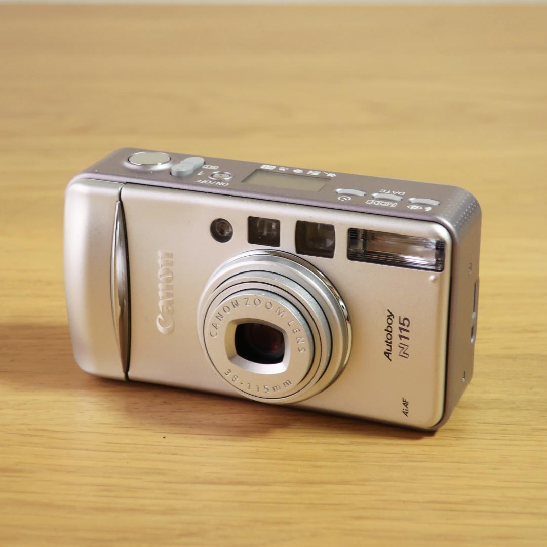 Canonキャノン Autoboy N115 コンパクトフィルムカメラ オートボーイ N115 - キヤノンカメラミュージアム