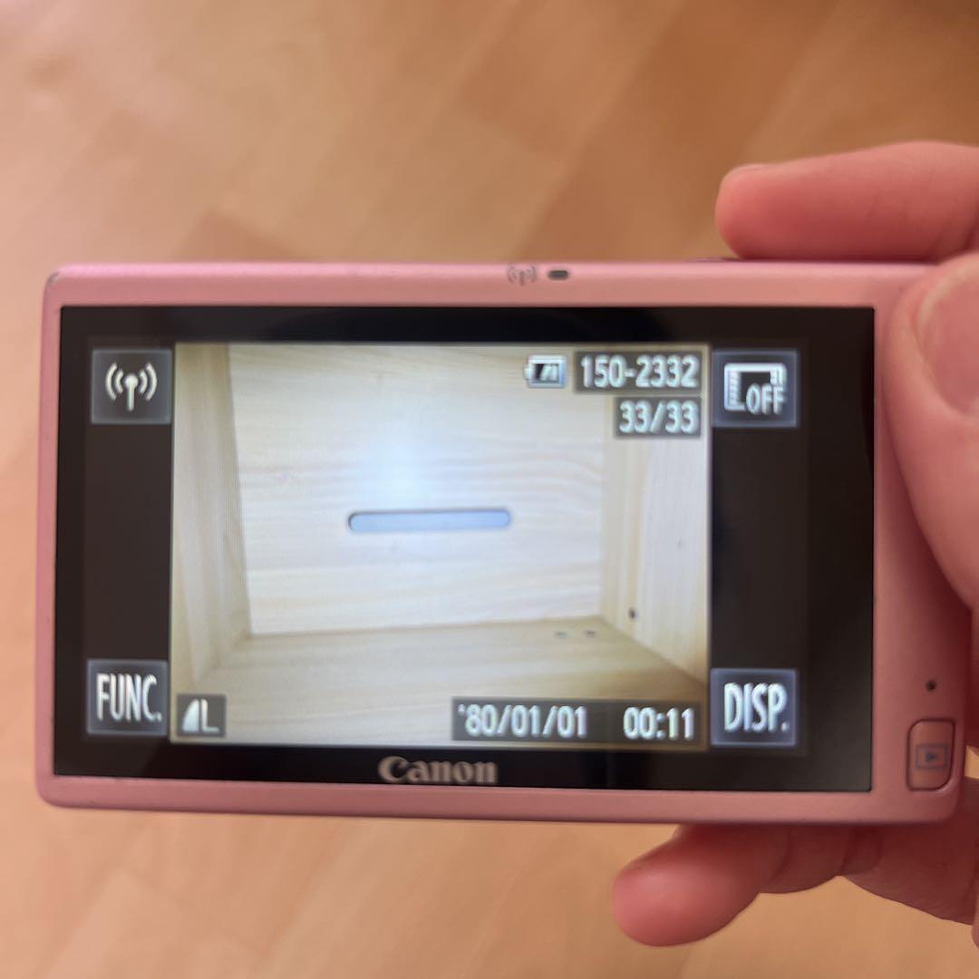 Canon IXY430F ピンク コンパクトデジタルカメラ　ジャンク品