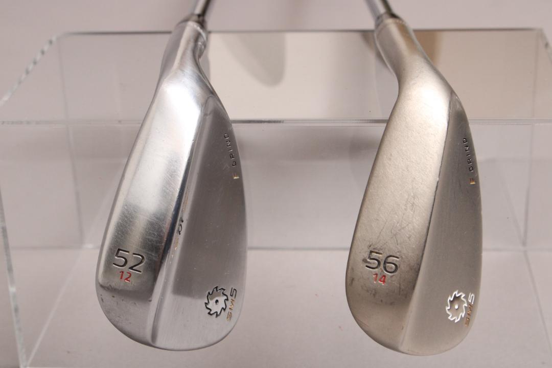 【一部予約！】 良品 ウェッジ2本セット52/56 TitleistVOKEYDESIGNSM5 クラブ