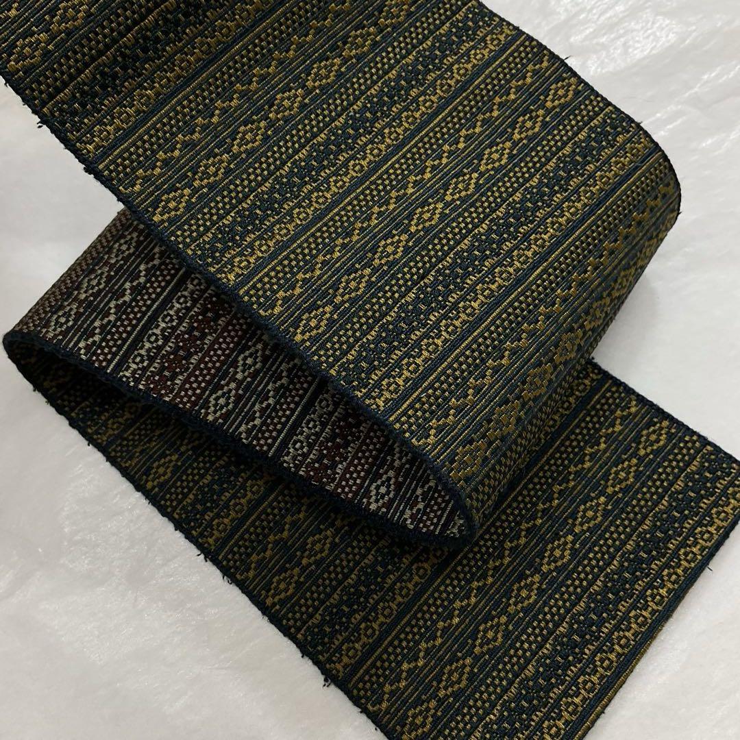 ○kimono+one○未使用同然○最高級西陣織○素敵な半幅帯○唐織