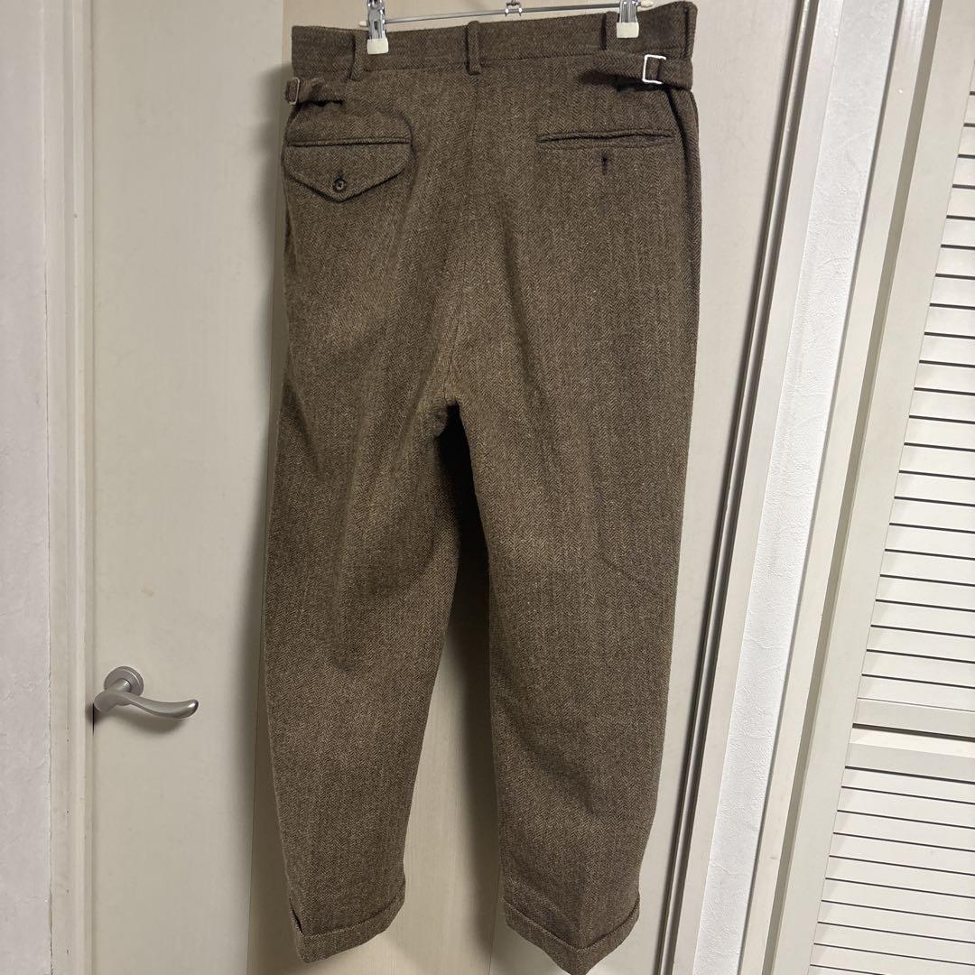 即日発送⭐︎アプレッセ Tweed Two Tuck Trousers サイズ1