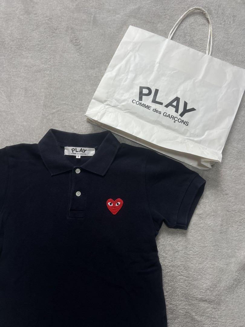 COMME des GARÇONS PLAY ネイビー半袖ポロシャツ S 楽天市場】【COMME des GARCONS】コムデギャルソン PLAY プレイ