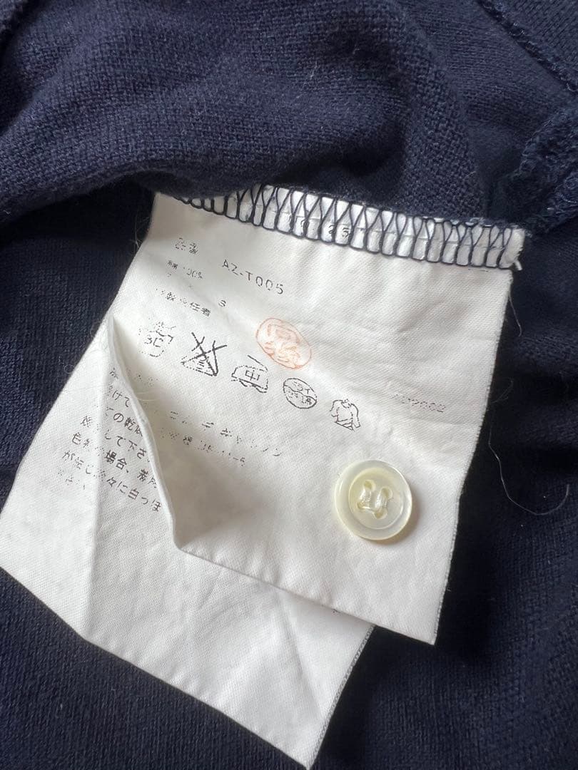 【正規品】COMME des GARÇONS PLAY ネイビー　ポロシャツ S