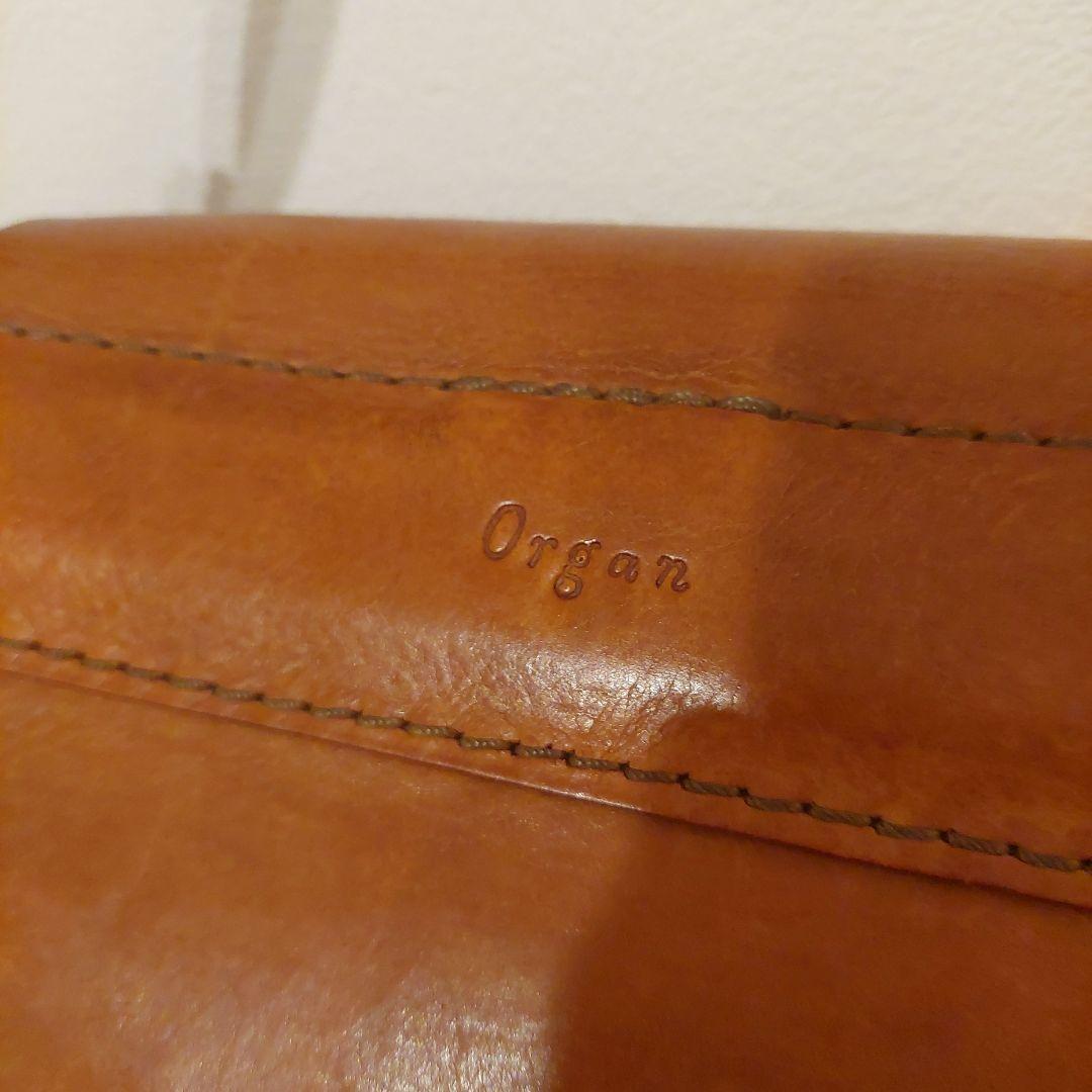 HERZ フタトート G-56 Organ トートバッグ アンバー