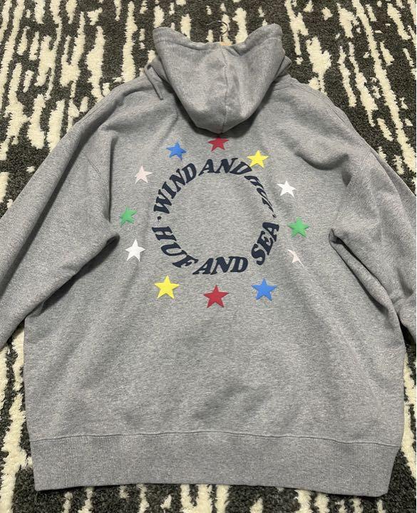 WIND AND SEA × HUF パーカー フーディ
