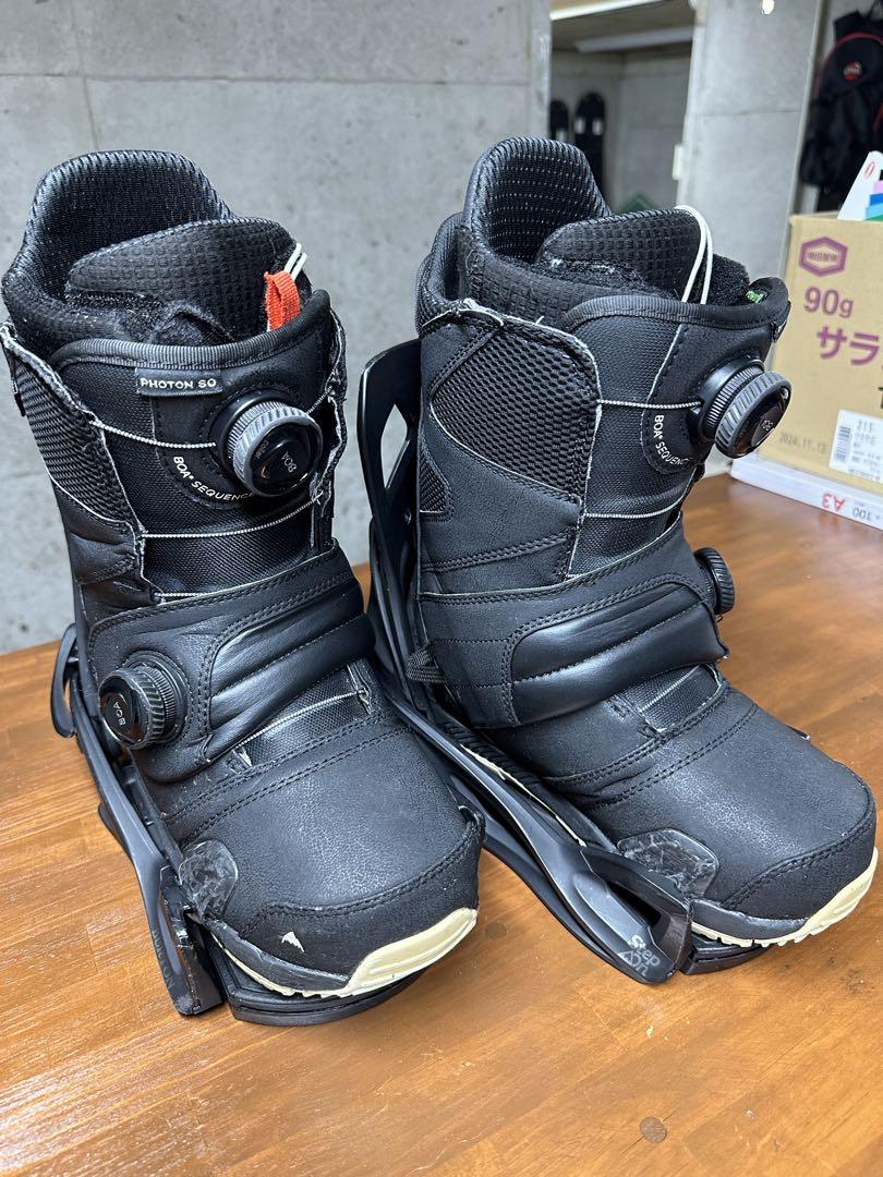 BURTON PHOTON SO WIDE STEPONセット　25センチ