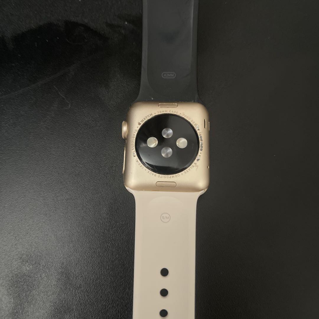 Apple Watch A1553 シルバー/ホワイト