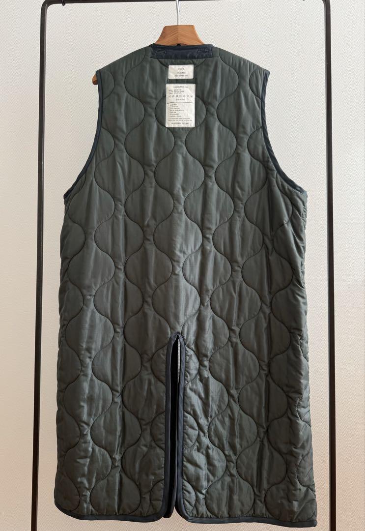 ジャケット・アウター HYKE QUILTED LONG VEST