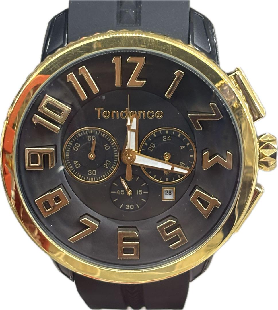 【新品】【定価53900円】テンデンス　ガリバー 47腕時計　クロノグラフ