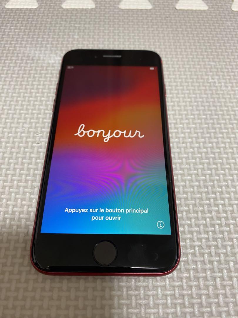 美品 iPhone SE（第2世代）128GB レッド Apple iPhone SE (第2世代) (PRODUCT)RED 128GB SIMフリー
