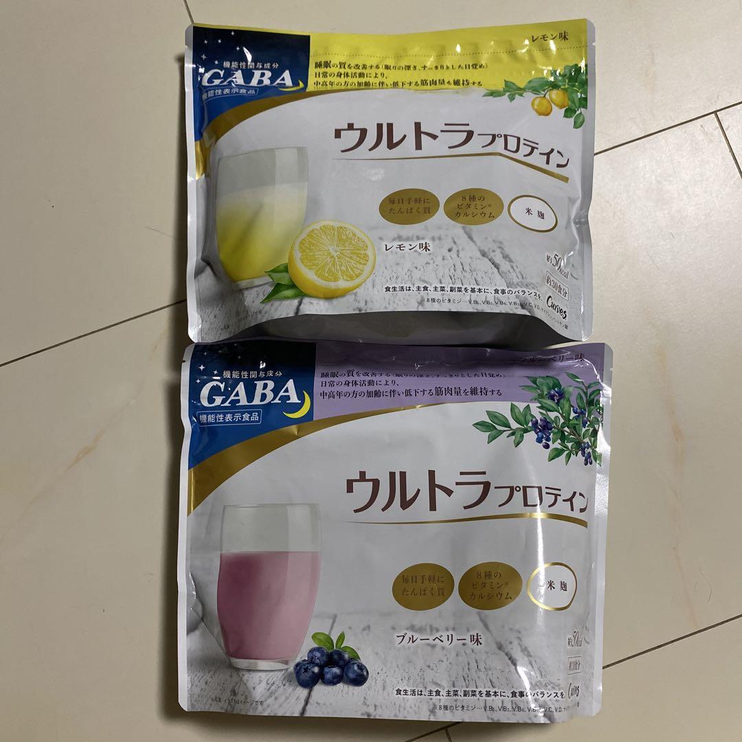 カーブス ウルトラプロテイン レモン味 ブルーベリー味 - メルカリ