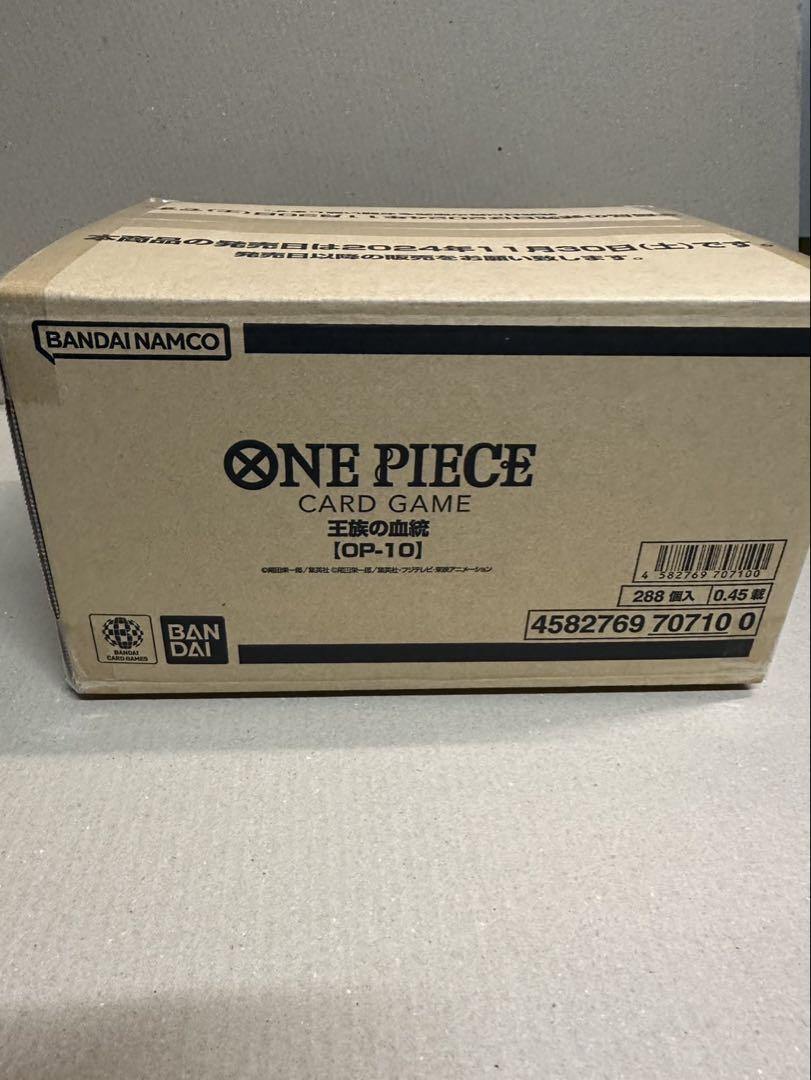 ONE PIECE 王族の血統　12BOX[カートン　未開封　テープ付き]②