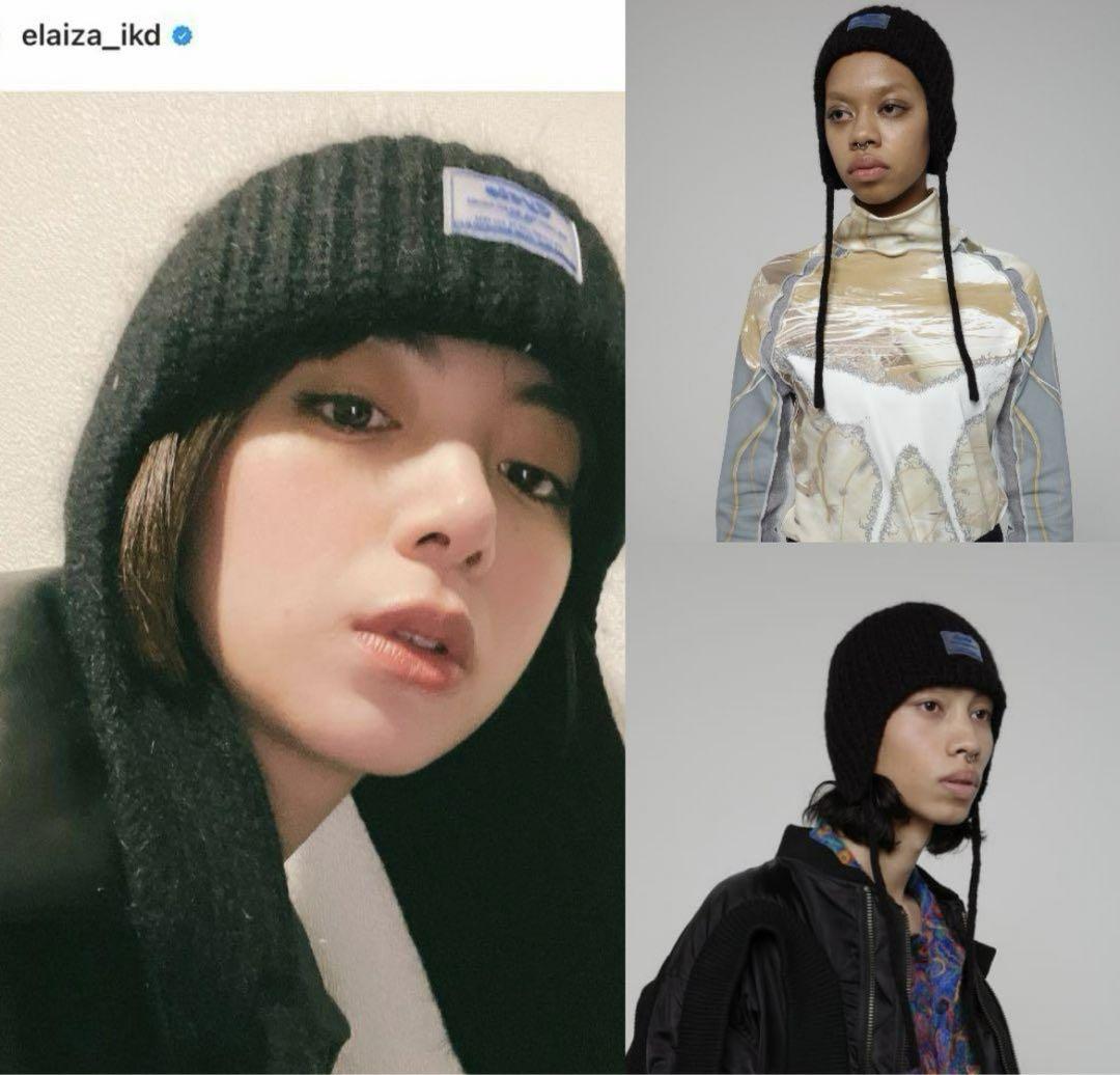 帽子 cycle by myob Draw Code Mohair Knit Cap Cycle/サイクル 】DRAW CODE MOHAIR KNIT CAP/ドローコード