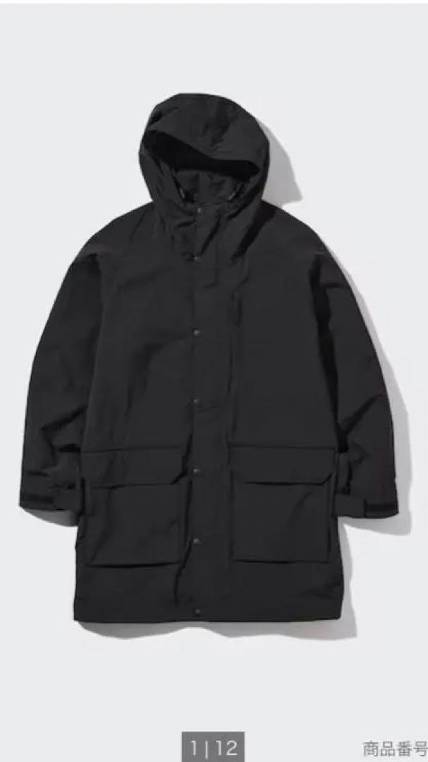 高価ファッション - ユニクロ ウィンドプルーフ フーデッド