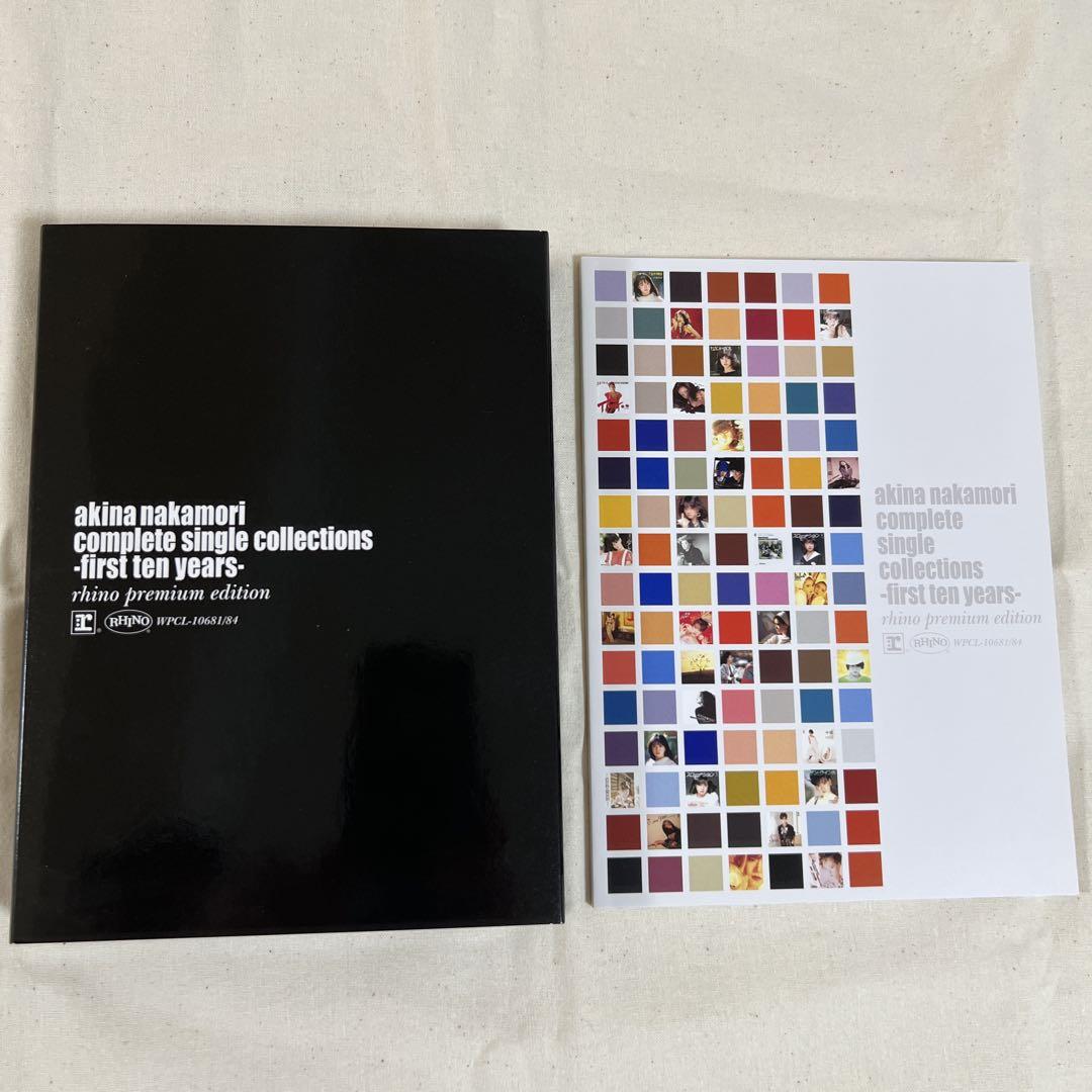 中森明菜 complete single collectio