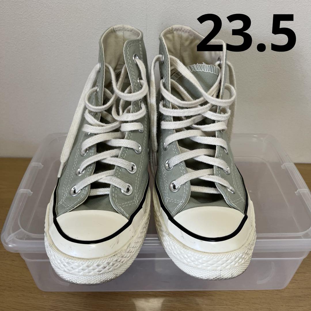 コンバース、チャックテイラー23.5 コンバース チャックテイラー ハイカット黒 23.5サイズ