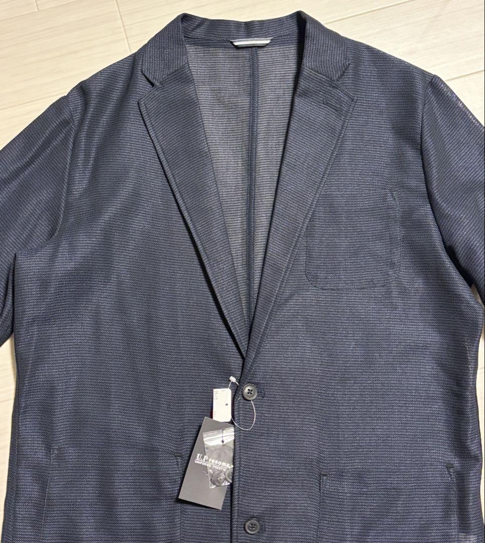 未使用 renoma レノマ メンズ メッシュ ジャケット ブレザー Lサイズ