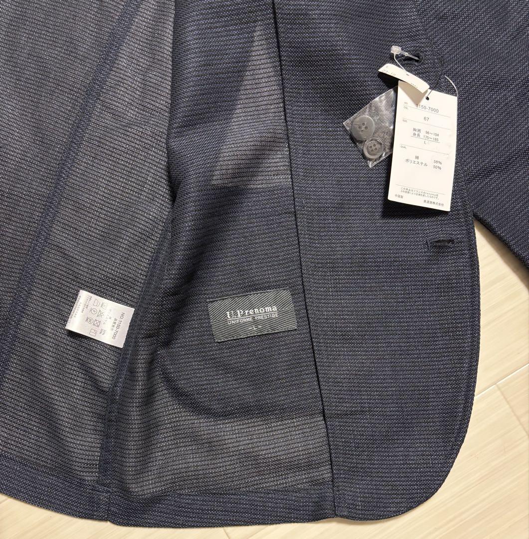 未使用 renoma レノマ メンズ メッシュ ジャケット ブレザー Lサイズ