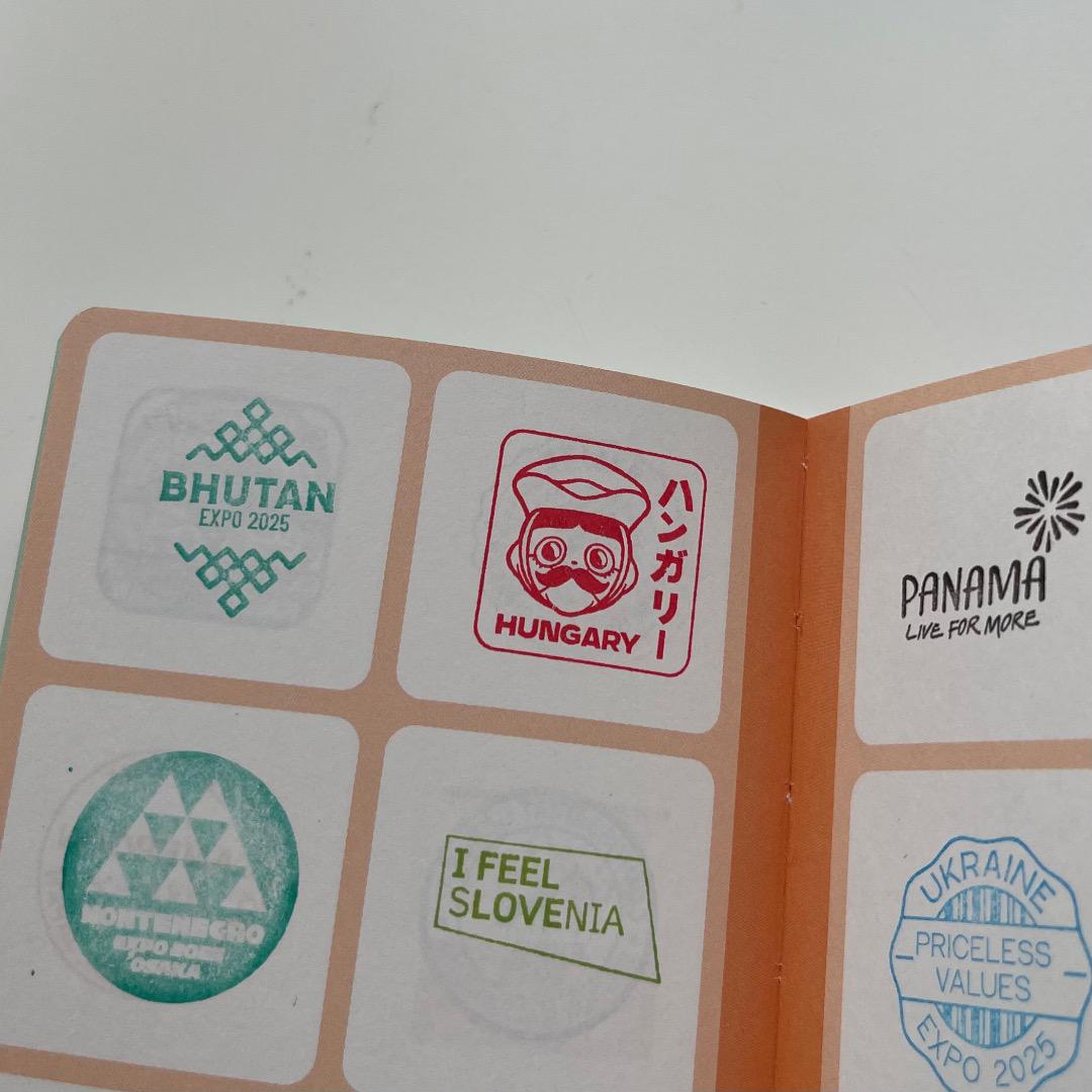 国内外の人気が集結 大阪万博 スタンプパスポート 押印済み コモンズA.B.C.D コレクション
