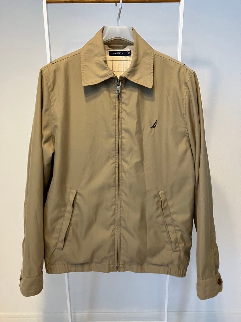 NAUTICA ベージュ ジャンパー　古着