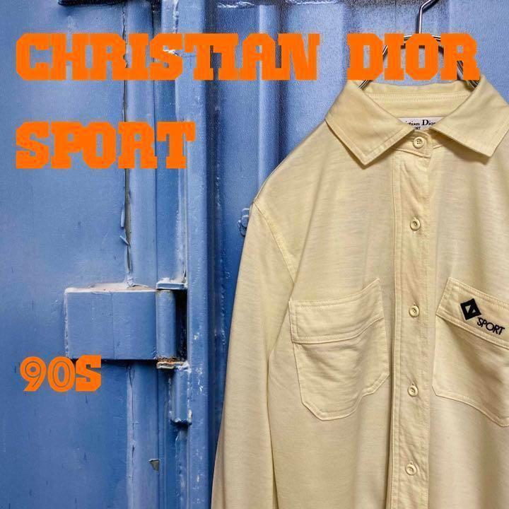 激レア 90s Christian Dior SPORT レトロ 刺繍ロゴ 古着 【公式ショップ】 激レア 90s Christian Dior SPORT レトロ 刺繍ロゴ 古着 【公式ショップ】