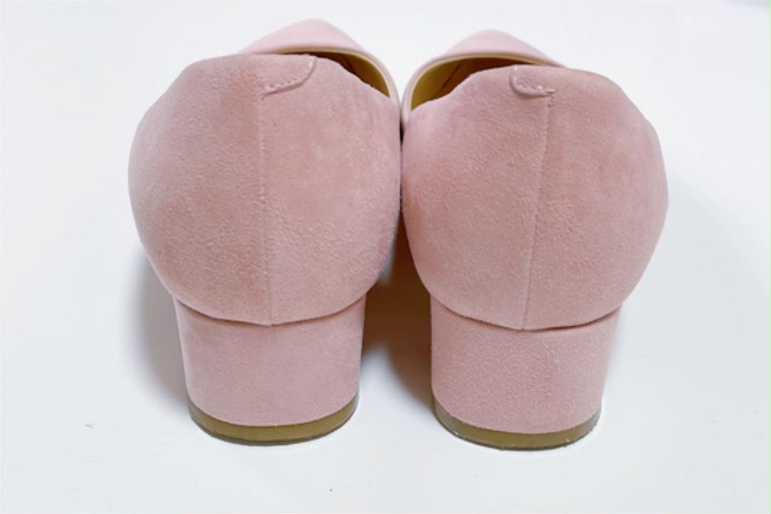 シューズブ PELLICO ピンク 35.5 xrtAo-m56072537059 ポインテッドスエードパンプス ハイヒール