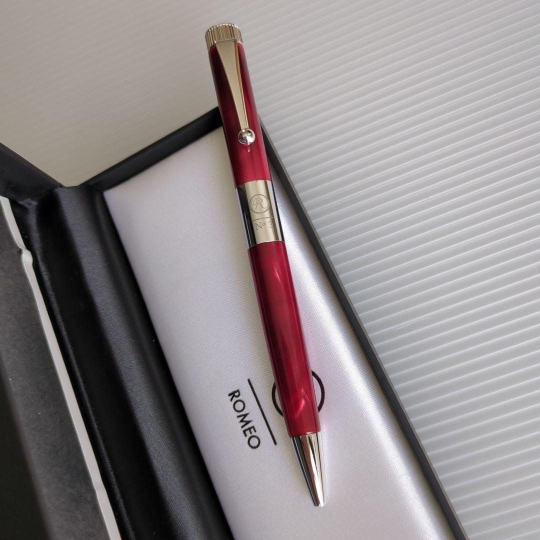 ROMEO  Ｎｏ．3 ボールペン　イタリアンレッド  1.0