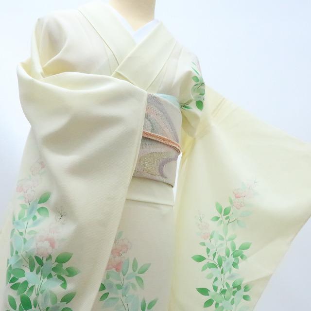 Y3067◇夏着物 正絹 手縫い仕立て 訪問着 - メルカリ