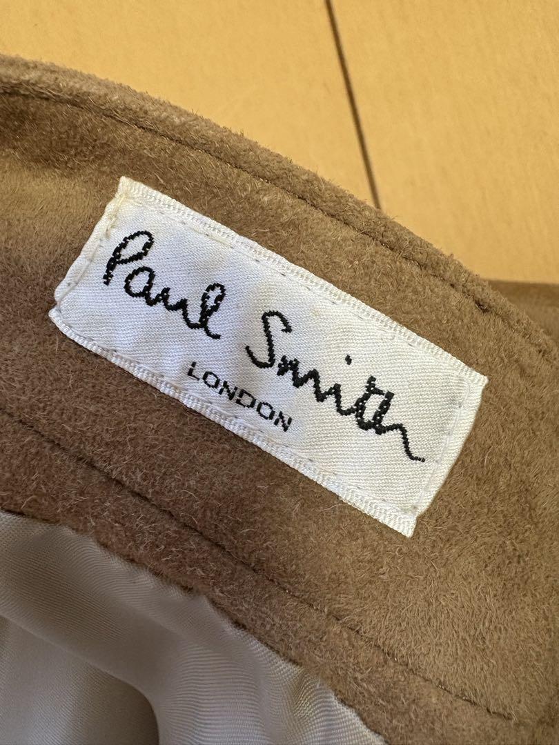 お値下げ！Paul Smith ブラウン スエード パンツ