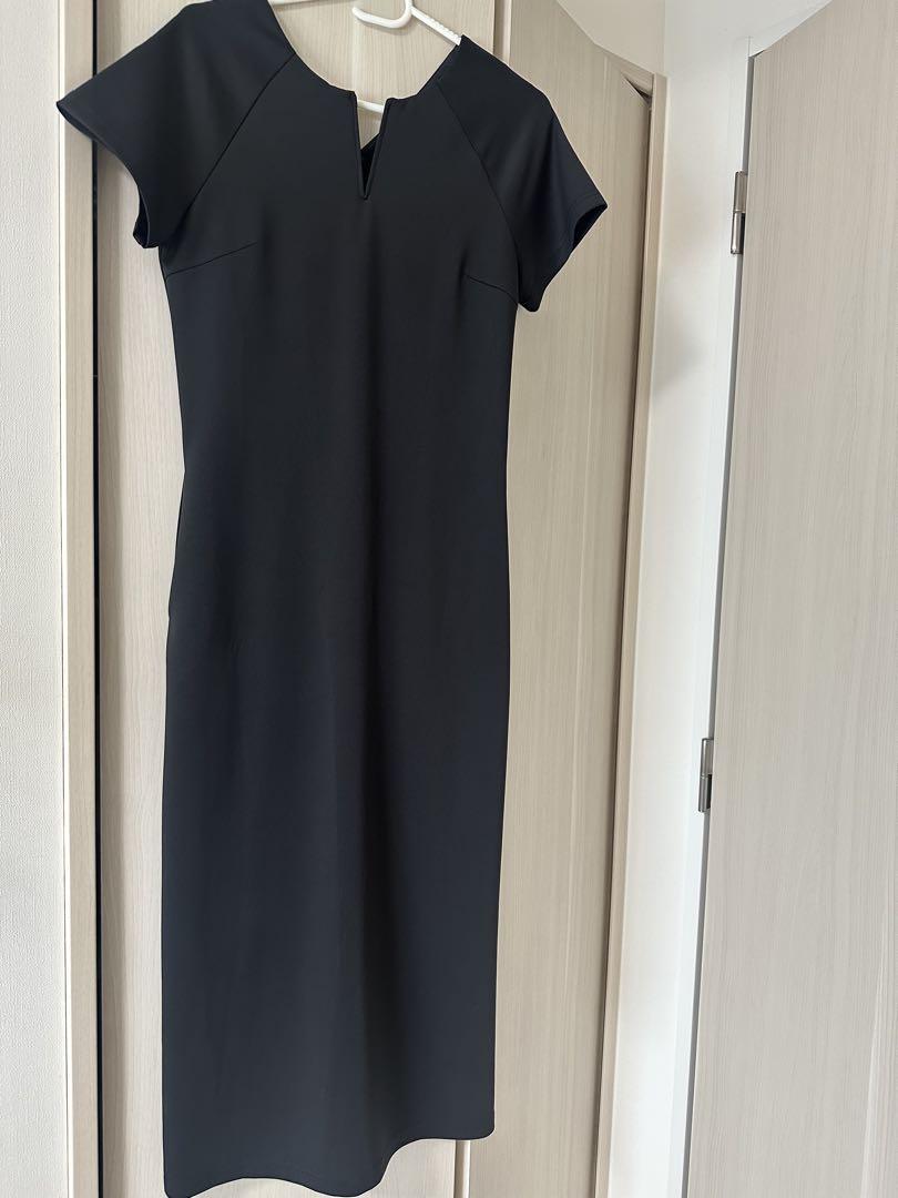 ［美品］Birthdaybash KEY NECK I LINE DRESS