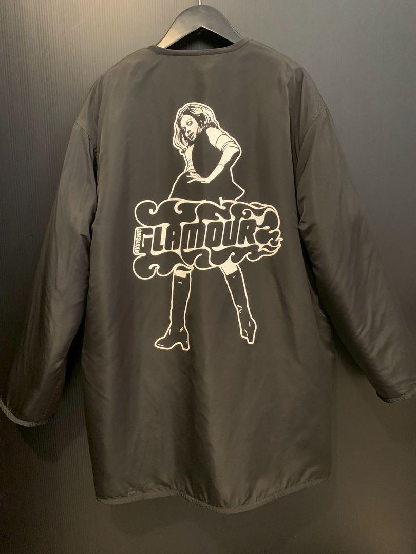 ヒステリックグラマー　新品　コート　リバーシブル