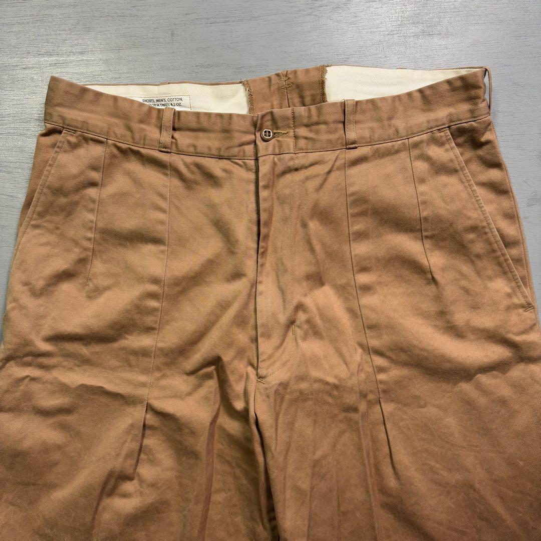 BUZZ RICKSON ハーフパンツ　コットン　ツイル　8.2oz 36サイズ