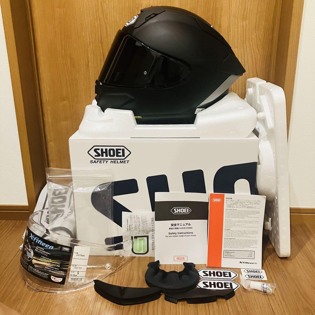 超美品】SHOEI X-Fifteen（X-15） シールド2枚 外箱付き - メルカリ