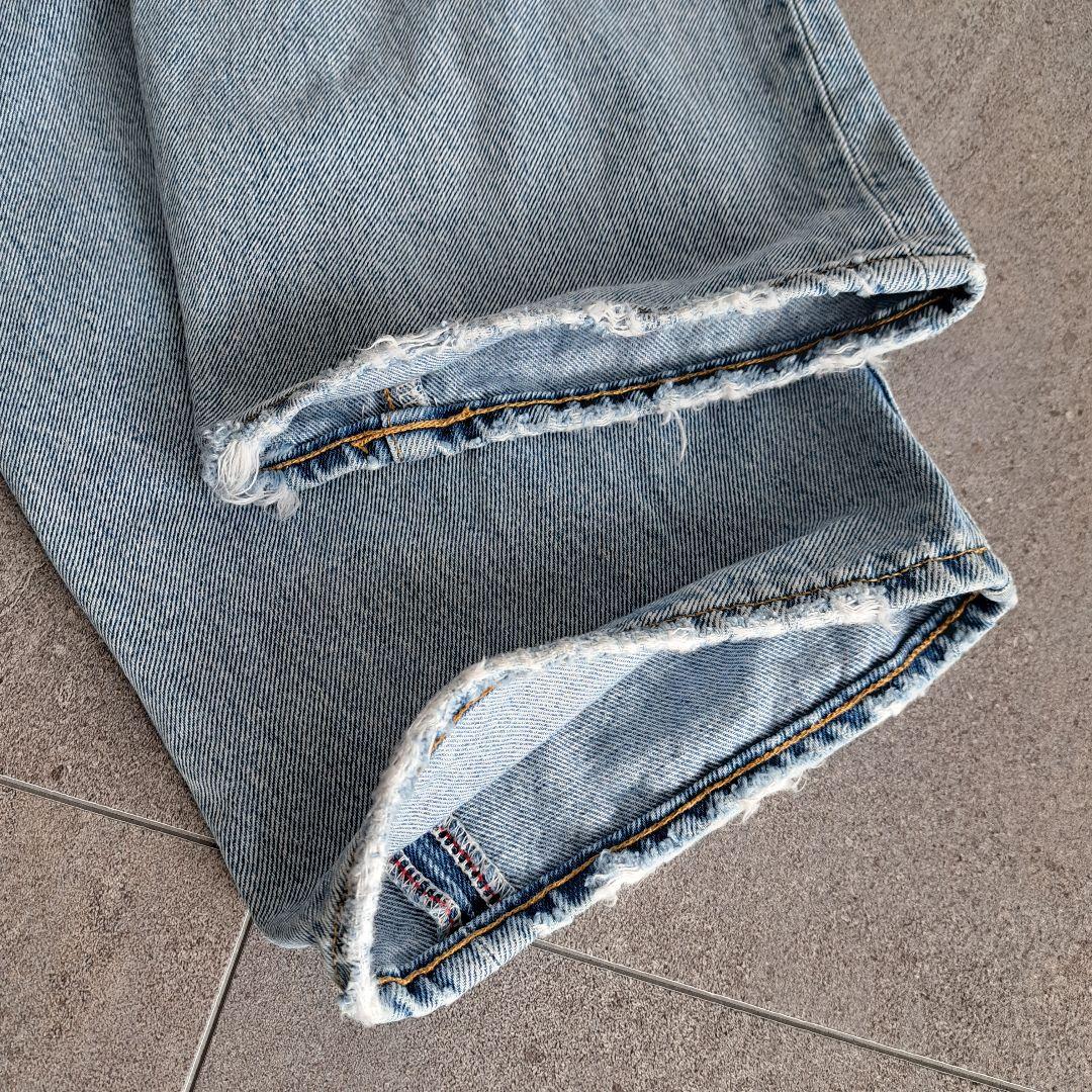 【完売品】HW DAMAGE LOOSE STRAIGHT マウジー　26