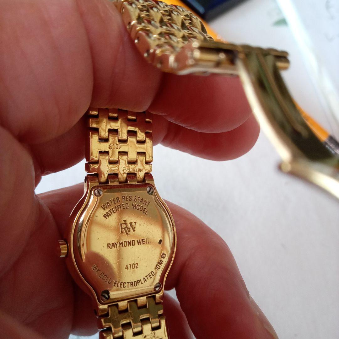 K18 Raymond Weil 4702 ゴールド腕時計 K18 Raymond Weil 4702 ゴールド腕時計