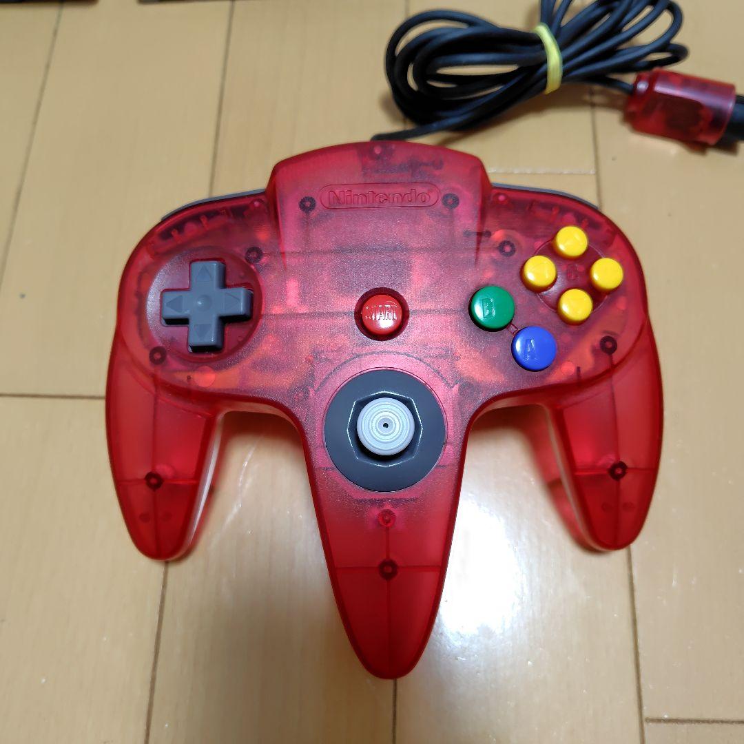 【動作確認済】Nintendo　本体 NINTENDO 64 クリアブルー