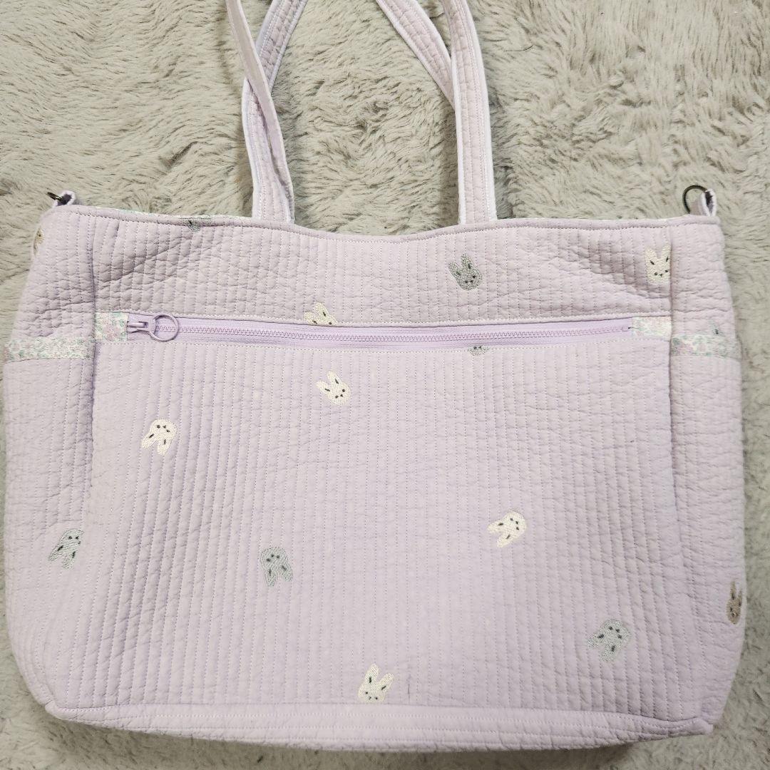 専用 ラベンダーヌビショルダーバッグとミニポシェットセット