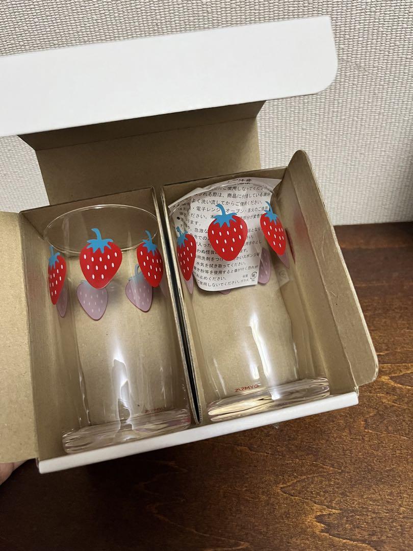 矢沢あい展「NANA」イチゴのペアグラス